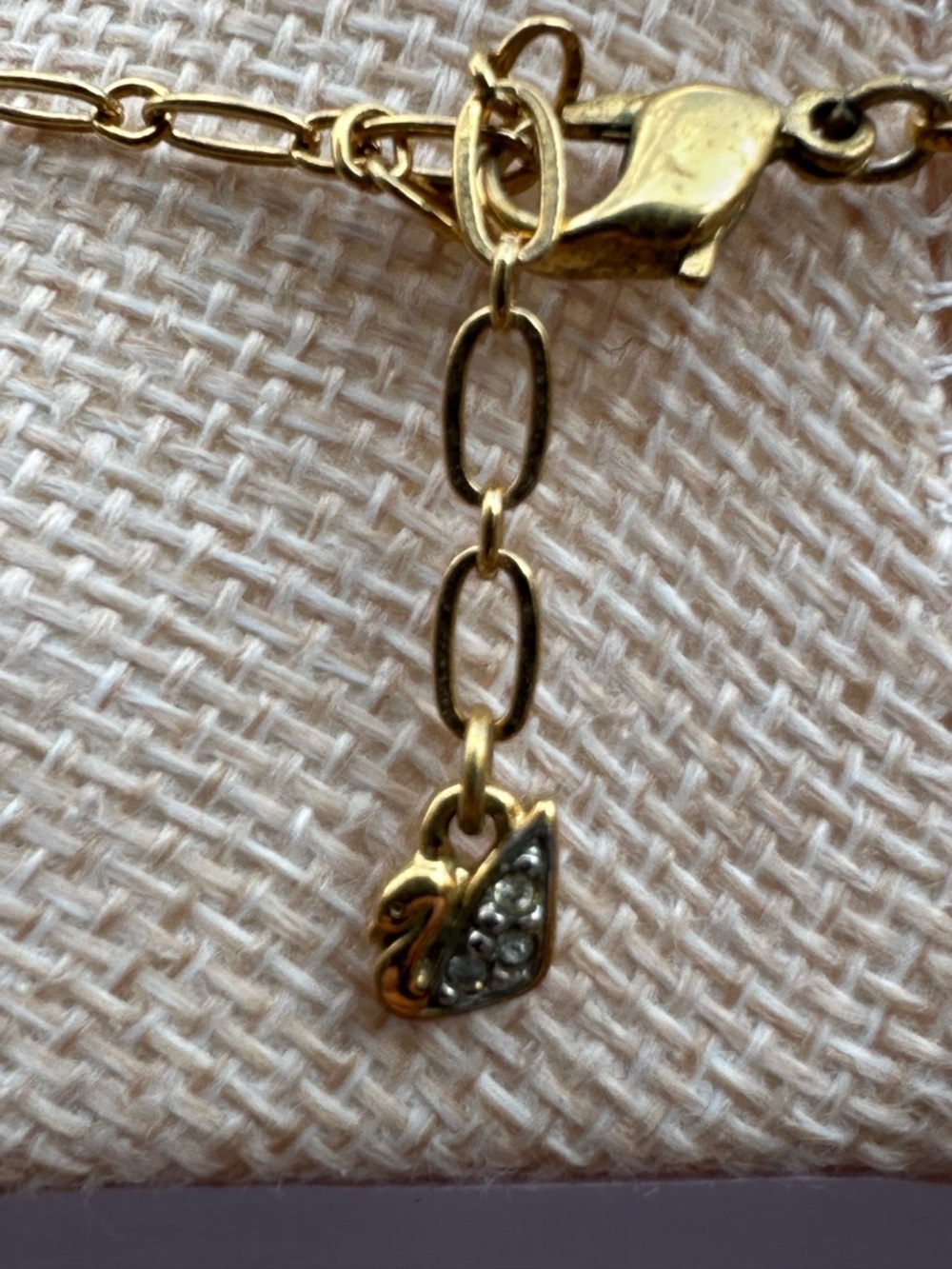 Swarovski Gold-Plated Crystal Heart Pendant Necklace - Picture 8 of 9